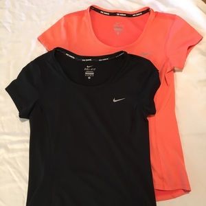 2 - Nike DriFit Running Shirts